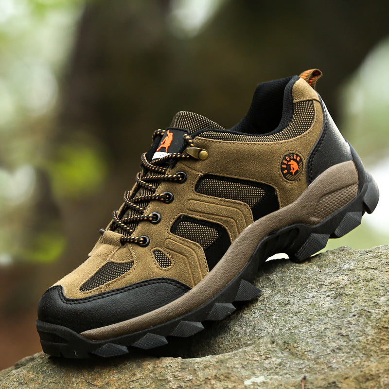 Men's Waterproof Breathable Hiking Sports Shoes