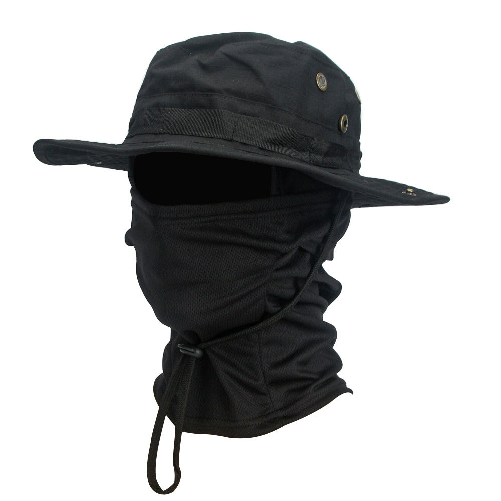 Camouflage Boonie Hat Breathable Sun Protection Outdoor Summer Cap