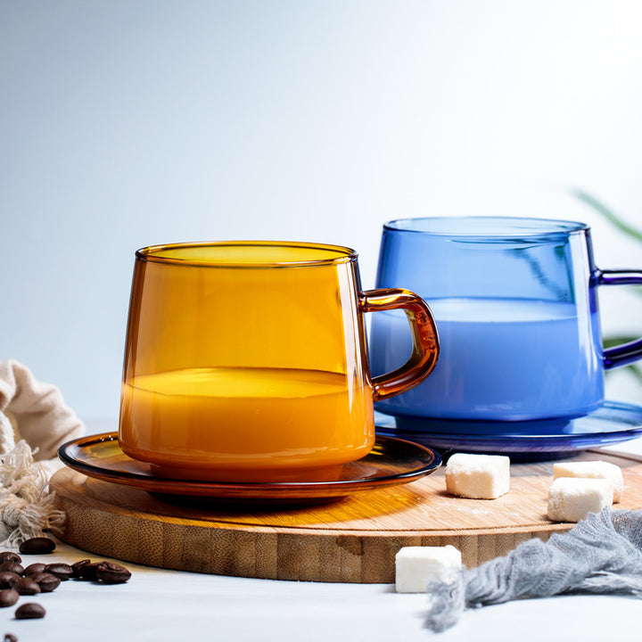 Stained Glass Coffee Cup Decorative Heat Resistant Drinkware