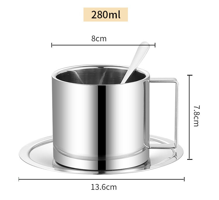 Stainless Steel Double-layer Insulated Mug