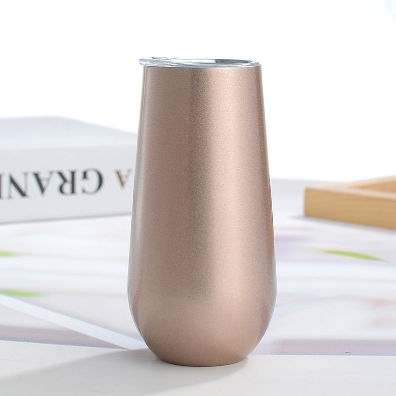 Vacuum Insulated Wine Tumbler Thermal Drinking Cup