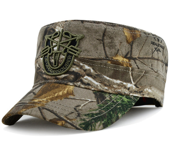 Camouflage Military Flat Cap Outdoor Tactical Hat
