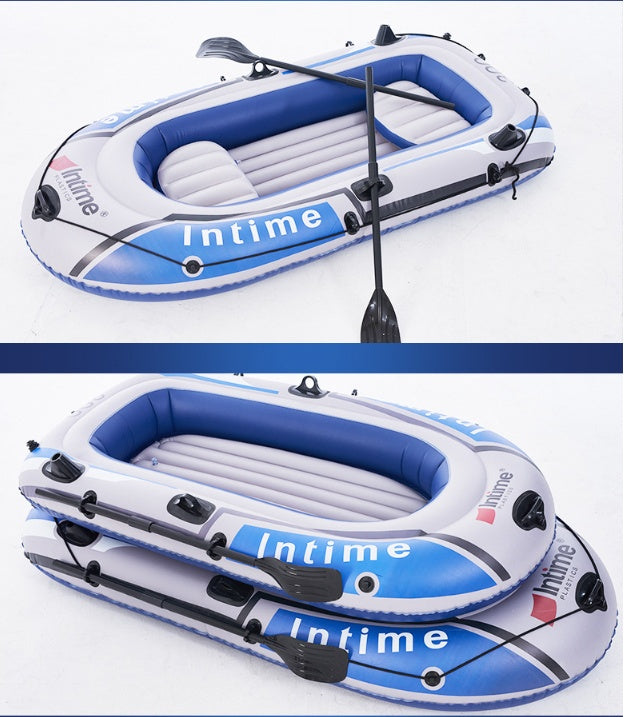 Inflatable Kayak Raft Boat Outdoor Water Sports Vessel