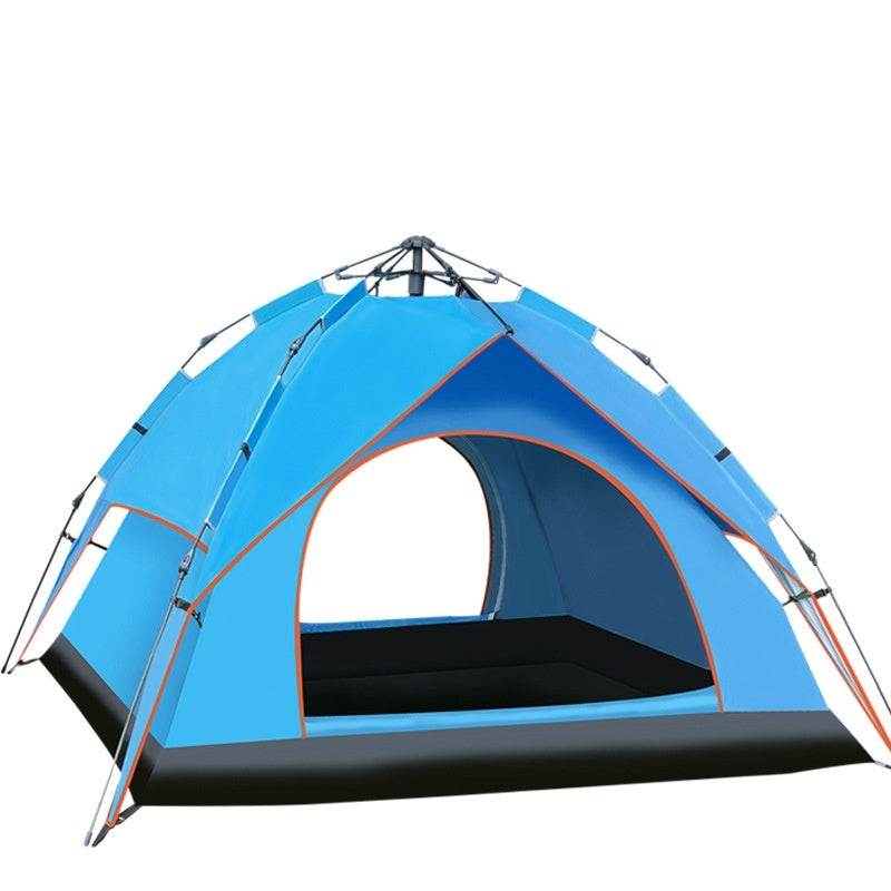 Double-Layer 3-4 Person Oxford Camping Tent