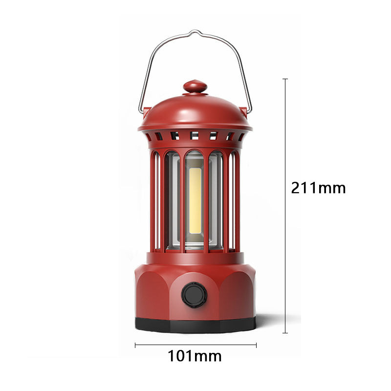 COB Portable Retro Outdoor Camping Lantern