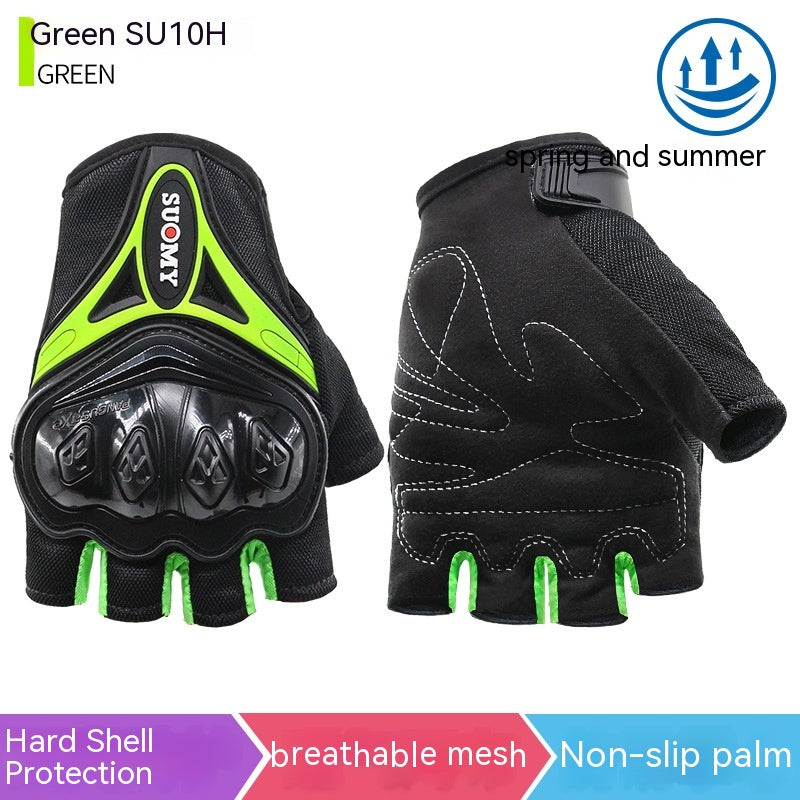 Motorcycle Summer Half-Finger Riding Gloves