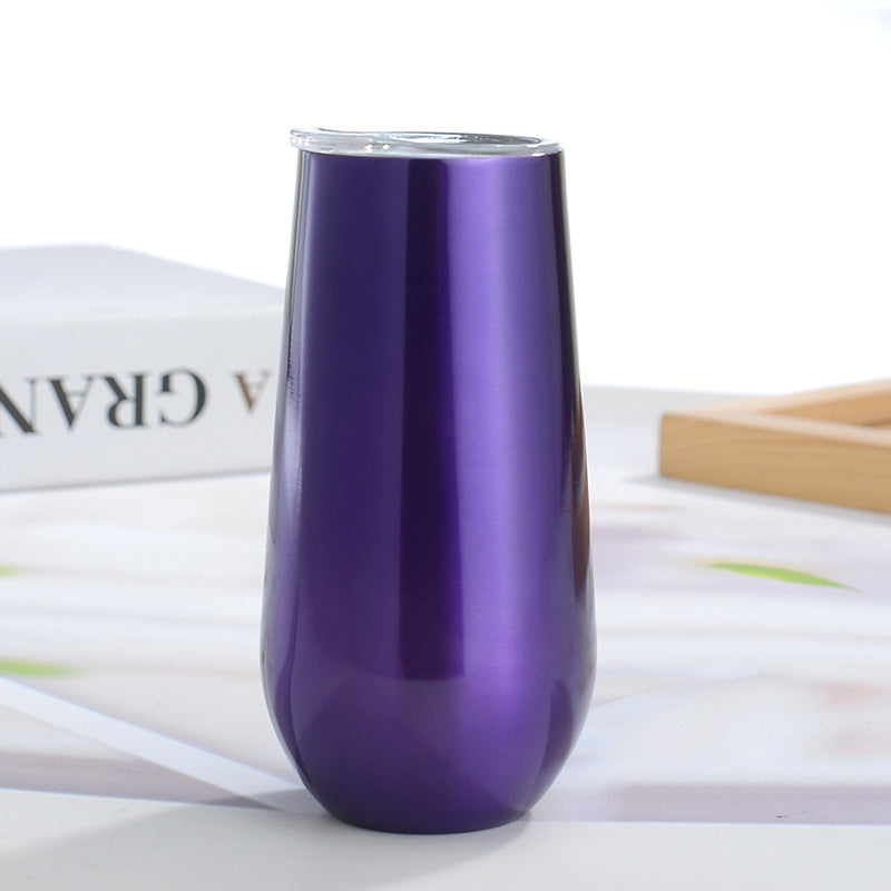 Vacuum Insulated Wine Tumbler Thermal Drinking Cup