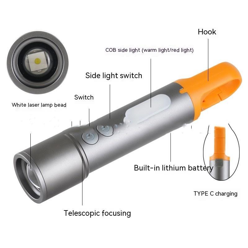Waterproof Long-Range Outdoor Camping Flashlight