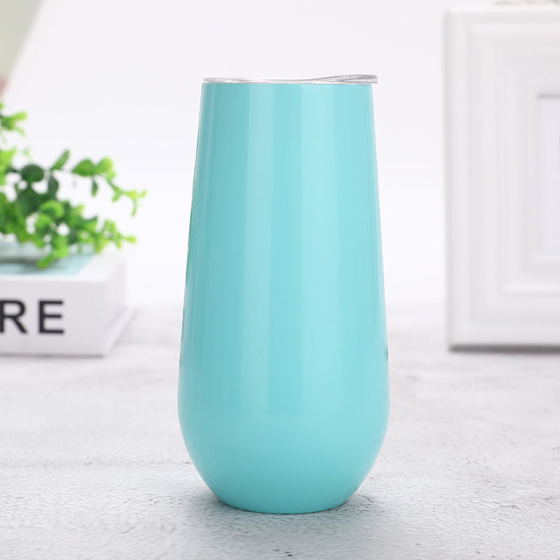 Vacuum Insulated Wine Tumbler Thermal Drinking Cup