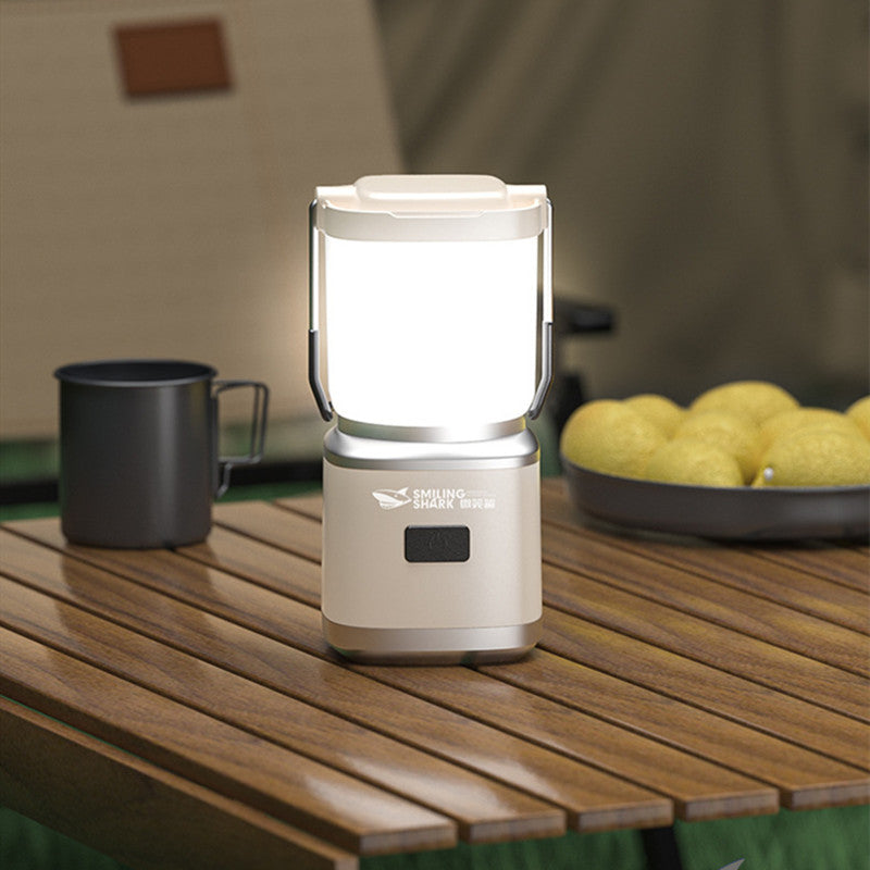 Multi-Source Rechargeable Camping Lantern with Long-Life Battery