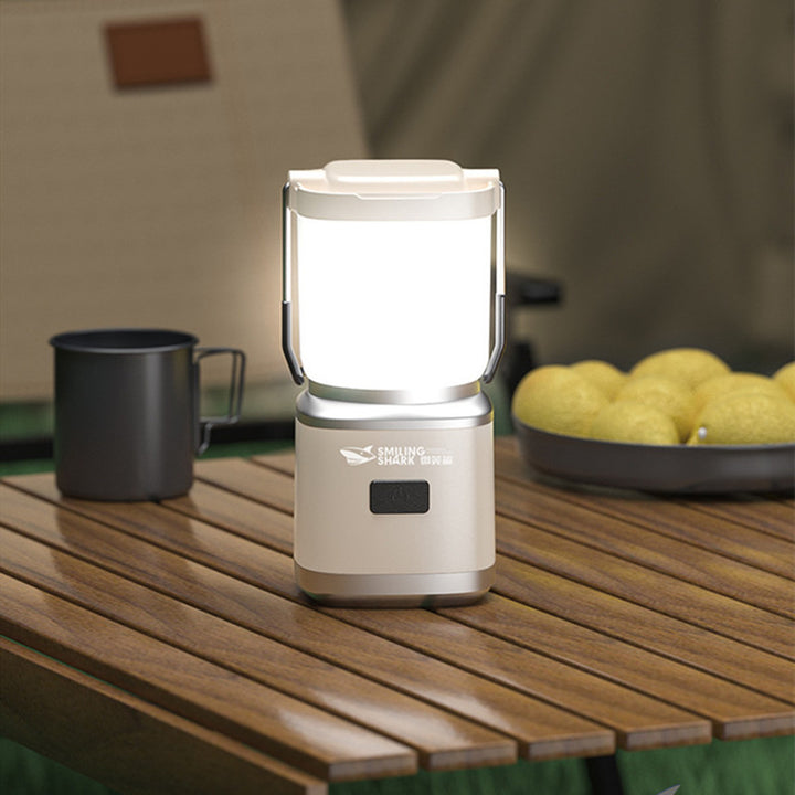 Multi-Source Rechargeable Camping Lantern with Long-Life Battery
