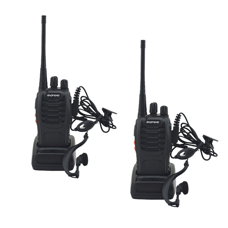 Portable Two Way Radio Walkie Talkie Communication Device