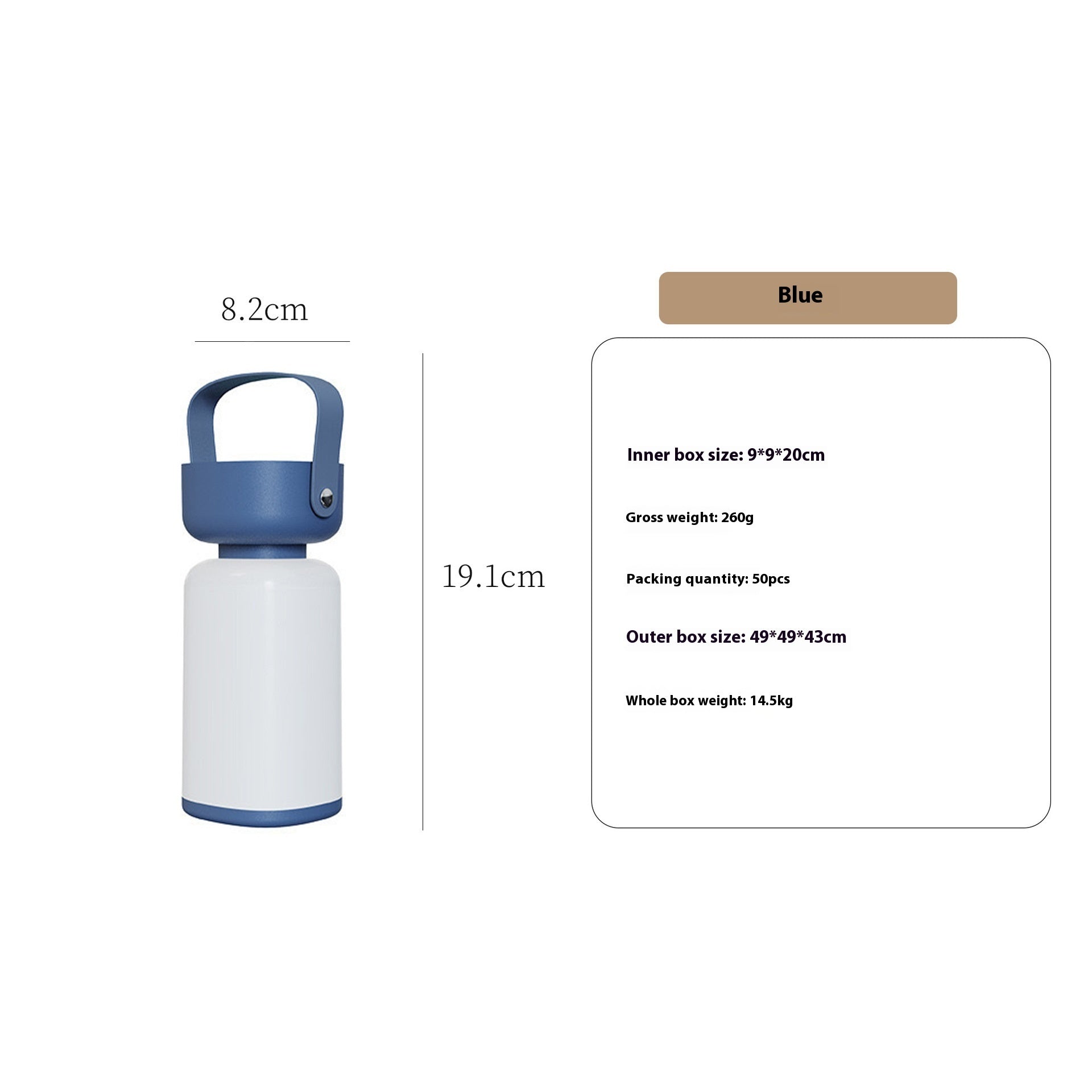 Portable USB Rechargeable Waterproof Camping Lantern