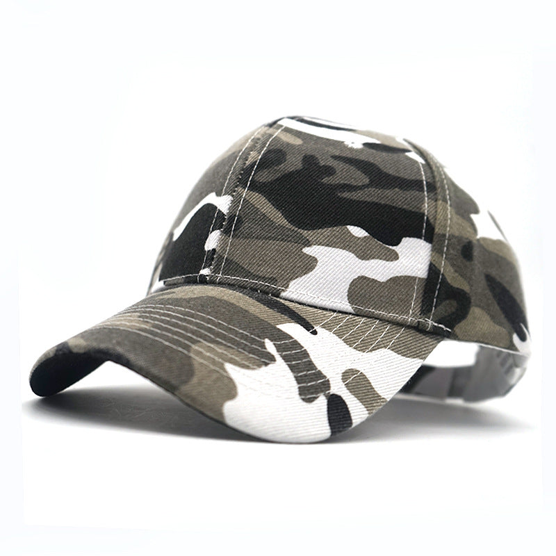 Summer Camp Outdoor Cotton Camouflage Baseball Hat