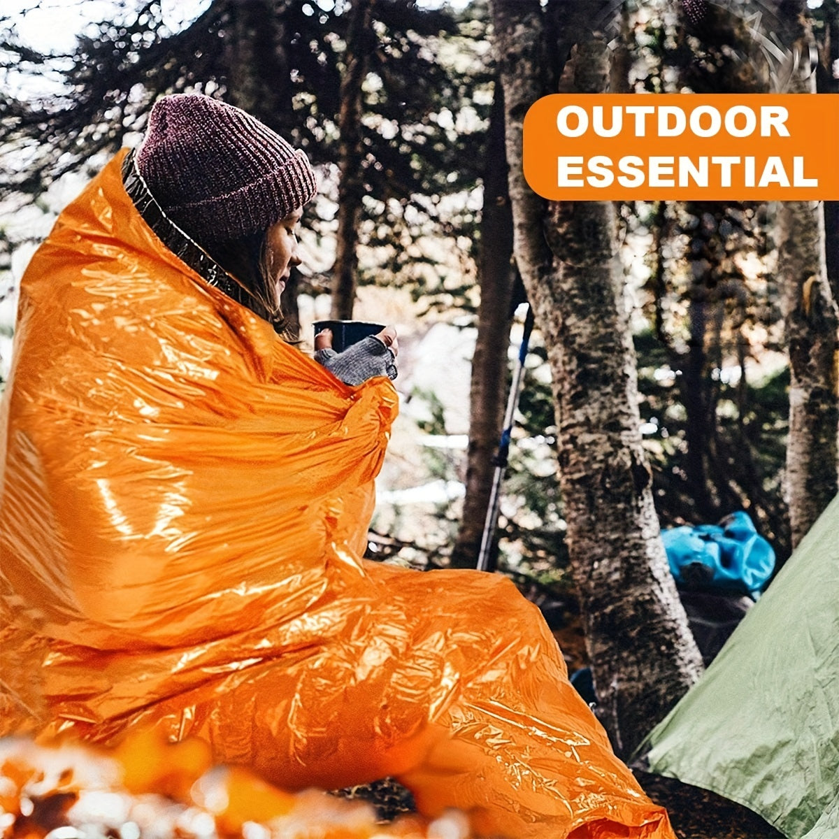 Portable Lightweight Thermal Emergency Sleeping Bag