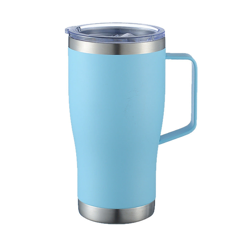 Double-walled Insulated Mug With A Handle