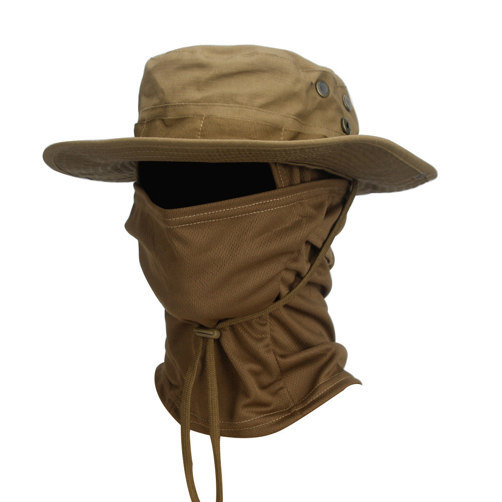 Camouflage Boonie Hat Breathable Sun Protection Outdoor Summer Cap
