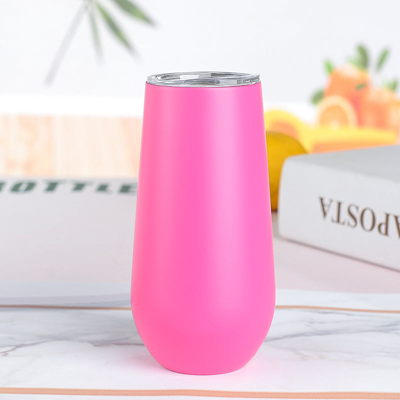 Vacuum Insulated Wine Tumbler Thermal Drinking Cup
