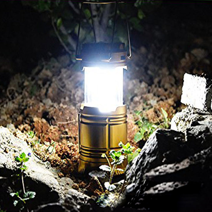 Solar Charging Telescopic Outdoor Camping Lantern