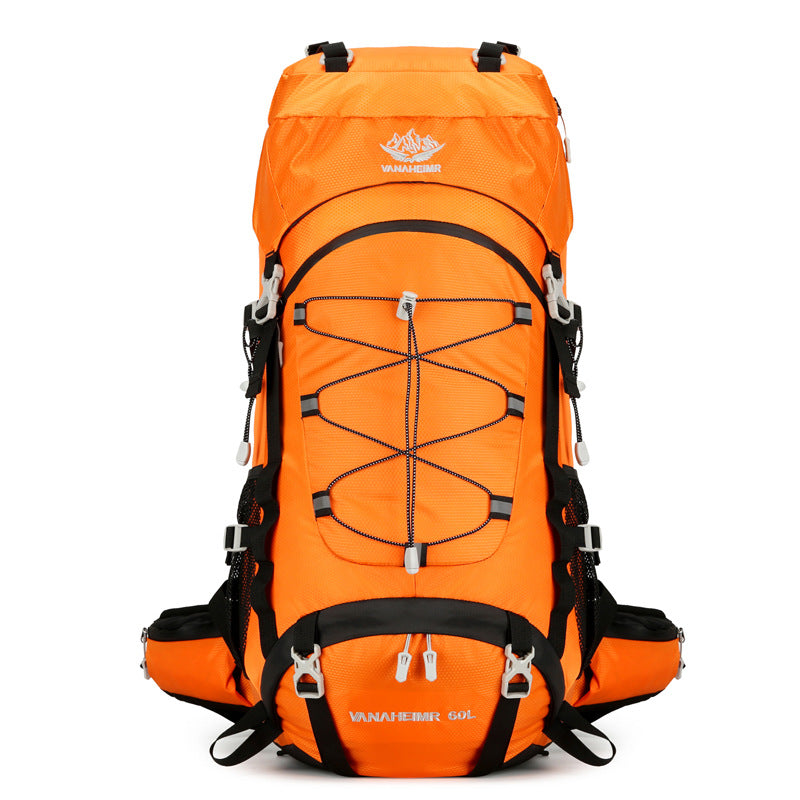 60L Large-Capacity Outdoor Hiking Backpack