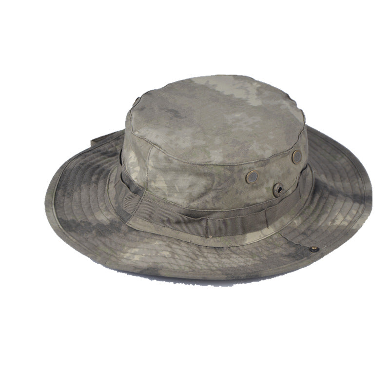 Outdoor Leisure Camouflage Round Hat Sun Protection Cap