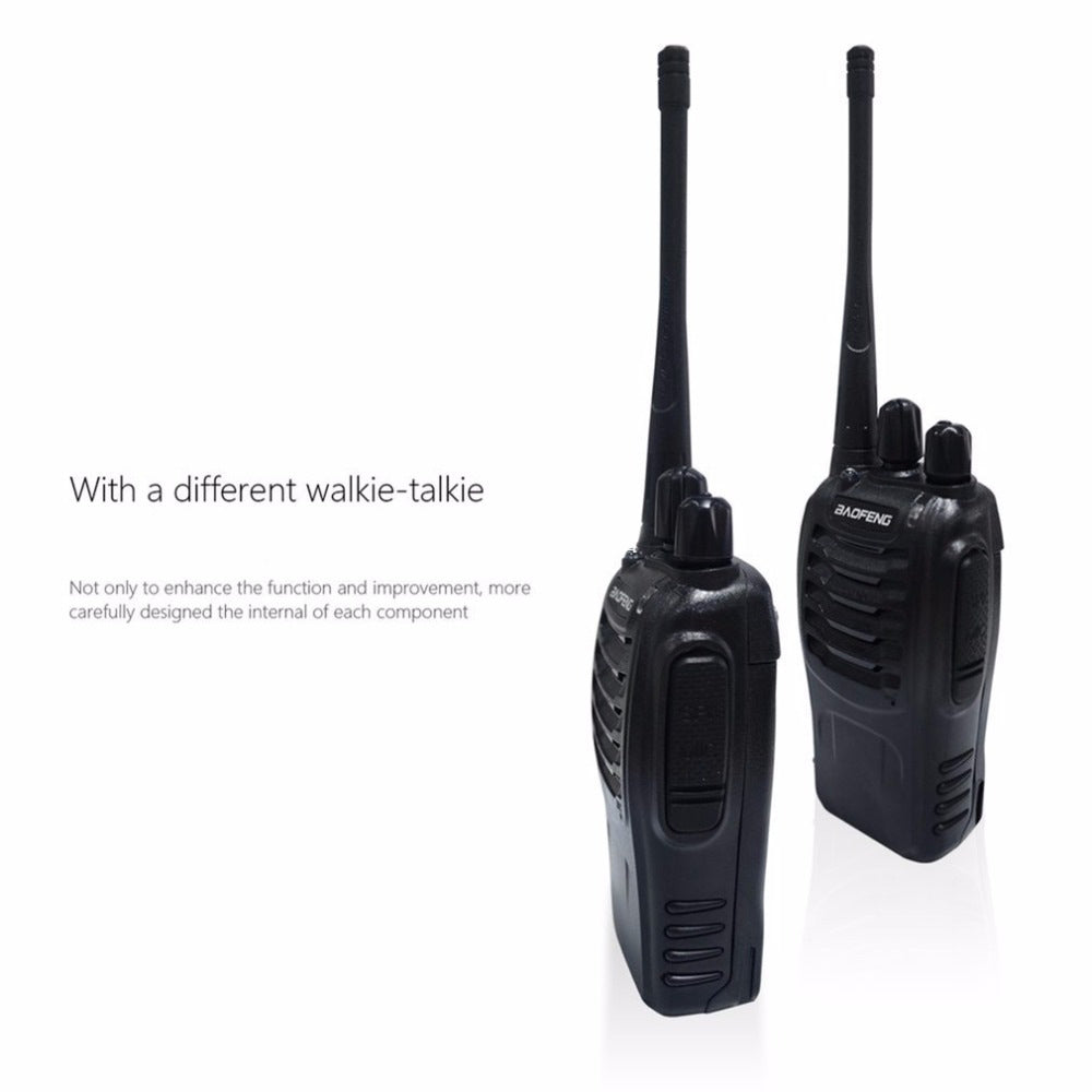 Portable Two Way Radio Walkie Talkie Communication Device