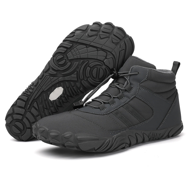High-Top Non-Slip Winter Hiking & Ski Boots