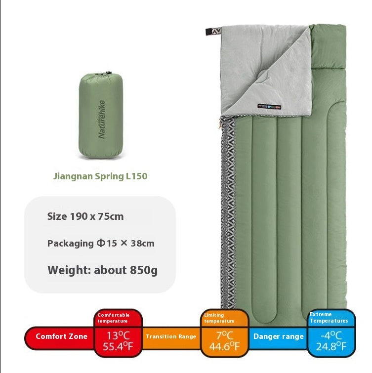 Four-Season Portable Outdoor Sleeping Bag