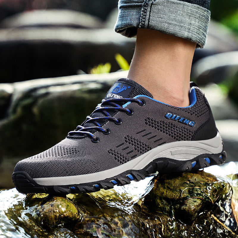 Summer Breathable Mesh Outdoor Hiking Shoes