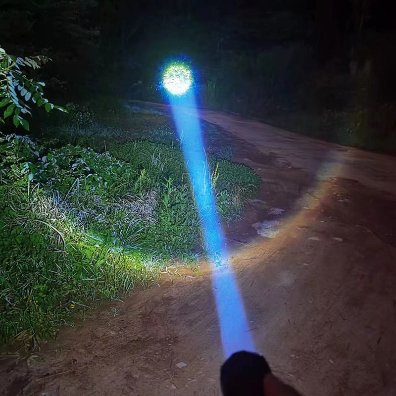 Long-Range Rechargeable Outdoor Spotlight