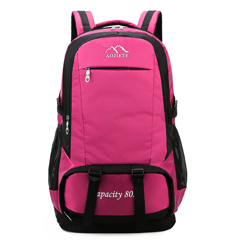 Men's 60L Double-Shoulder Hiking Backpack