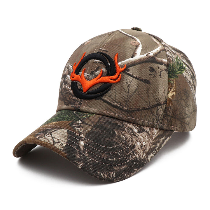 Embroidered Pet Camouflage Baseball Cap Outdoor Adjustable Hat