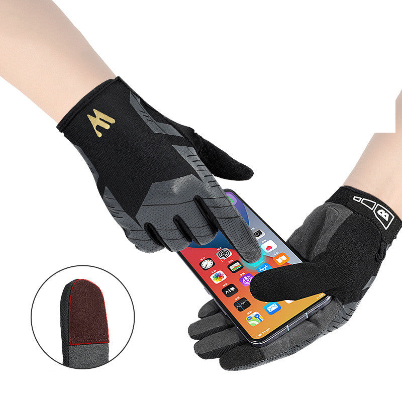 Full-Finger Shock-Absorbing Riding Gloves