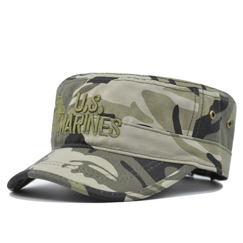 Camouflage Military Flat Cap Outdoor Tactical Hat