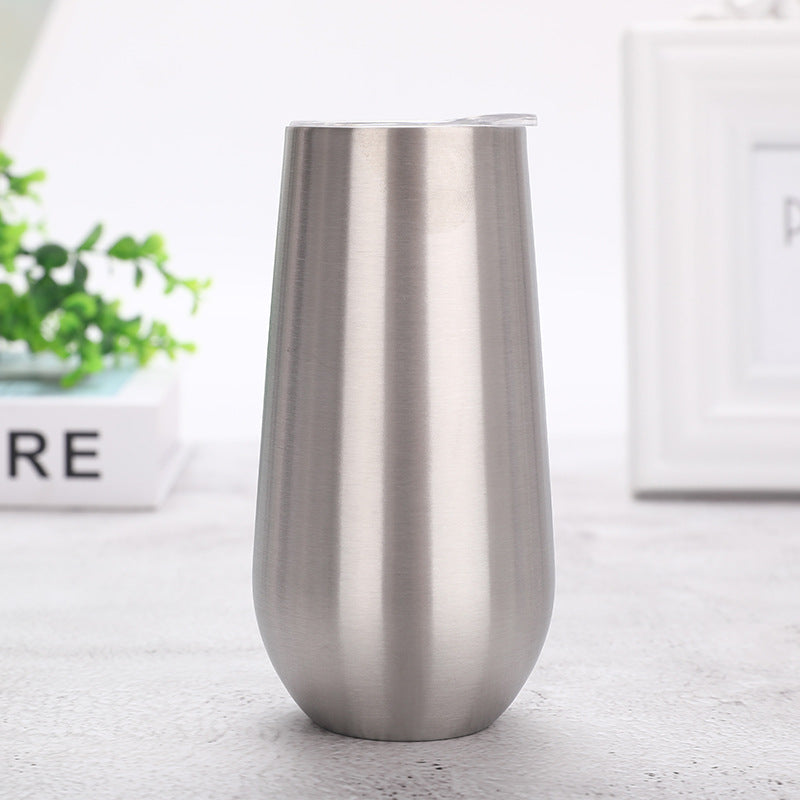 Vacuum Insulated Wine Tumbler Thermal Drinking Cup