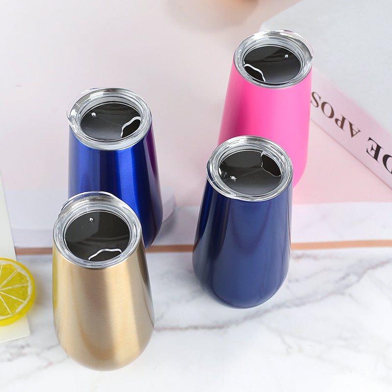 Vacuum Insulated Wine Tumbler Thermal Drinking Cup