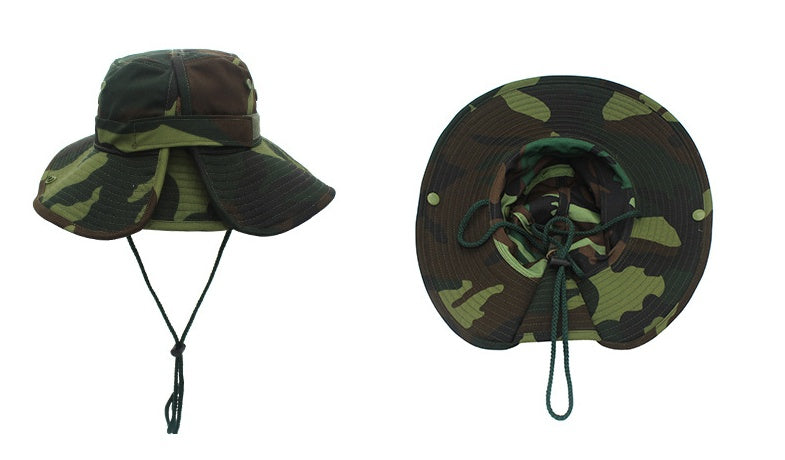 Magic Adjustable Camouflage Fisherman Hat Outdoor Fishing Cap