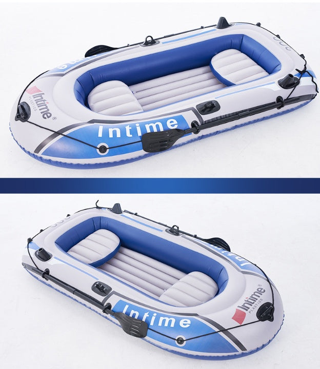Inflatable Kayak Raft Boat Outdoor Water Sports Vessel