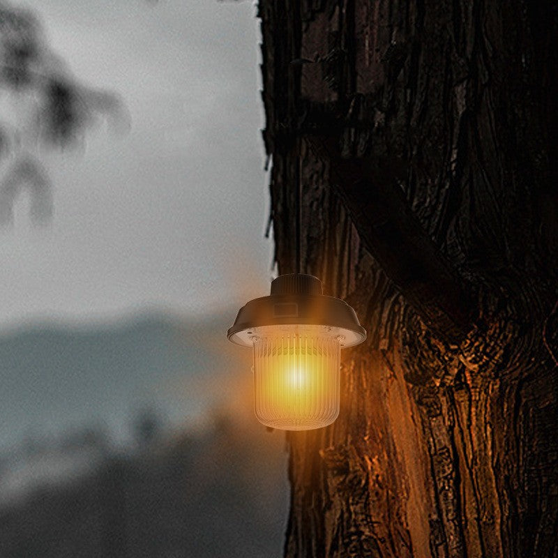 Retro Multi-Functional Rechargeable Camping Lantern