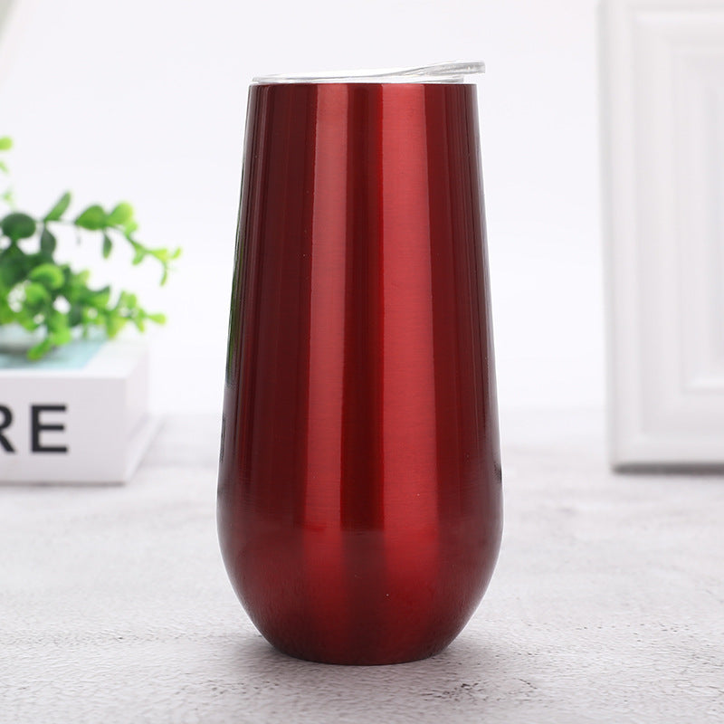 Vacuum Insulated Wine Tumbler Thermal Drinking Cup