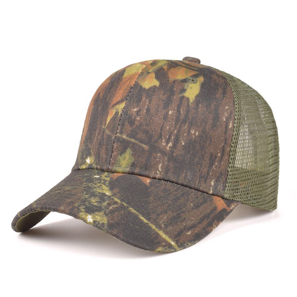 Summer Camp Outdoor Cotton Camouflage Baseball Hat