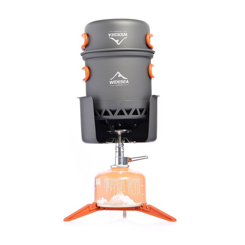 Widesea Outdoor Heat-Collecting Camping Cookware Set