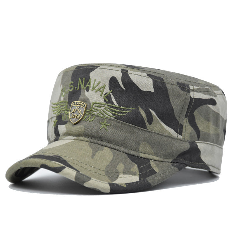 Camouflage Military Flat Cap Outdoor Tactical Hat