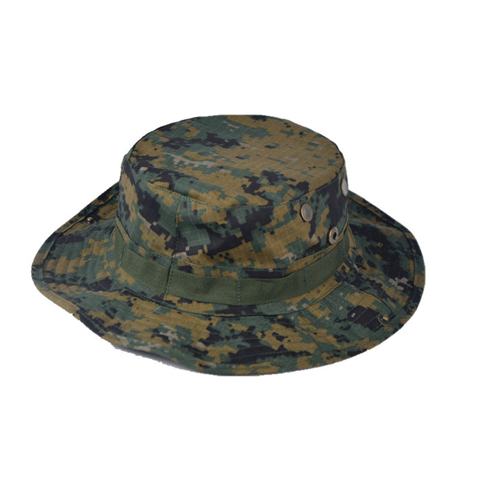 Outdoor Leisure Camouflage Round Hat Sun Protection Cap