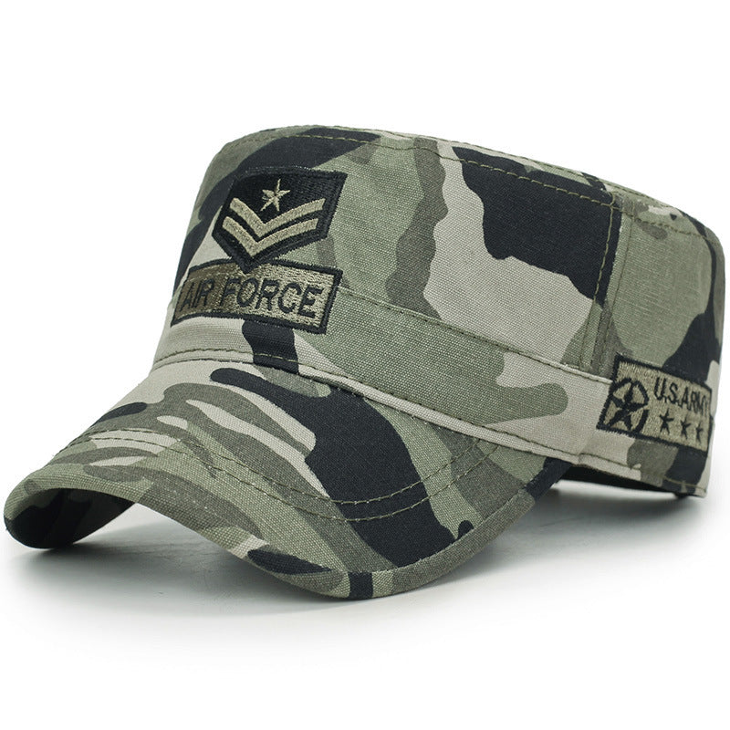 Camouflage Military Flat Cap Outdoor Tactical Hat