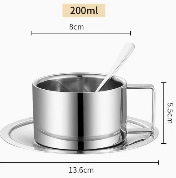 Stainless Steel Double-layer Insulated Mug