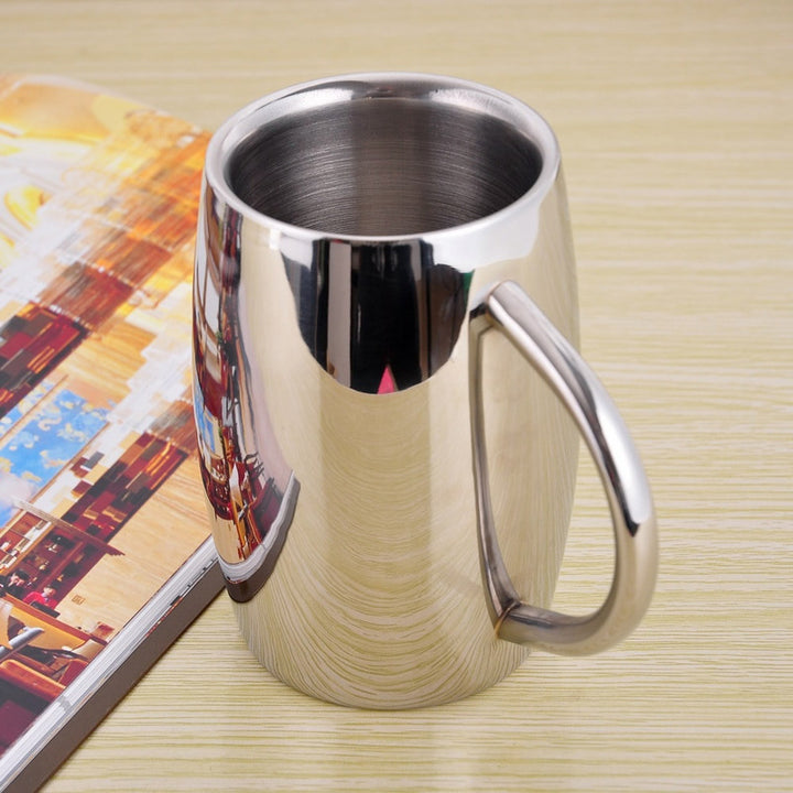 Double Wall Stainless Steel Insulated Coffee Tumbler Mug