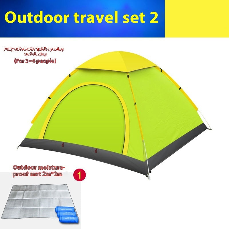 Automatic Double-Door Multi-Person Camping Tent