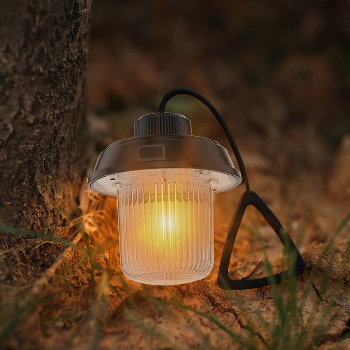 Retro Multi-Functional Rechargeable Camping Lantern