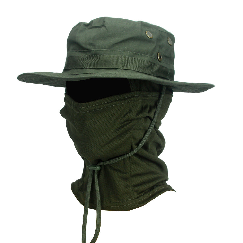 Camouflage Boonie Hat Breathable Sun Protection Outdoor Summer Cap